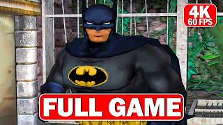 Batman Dark Tomorrow Gameplay Walkthrough Full Game  4K 60FPS  No Commentary [upl. by Anuayek]