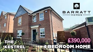 Barratt Homes The Kestrel 4 Bedroom Home The Meadows Witham St Hughes Lincoln [upl. by Oliy]