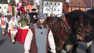 Fasnet RottenburgN 2024 OmmzugUmzug Sonntag  den 11 Februar 1 von 7 SONY FDRAX53 4K [upl. by Hortensa]