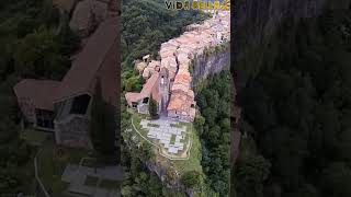 Castellfollit De La Roca Girona shortvideo shorts girona castellfollit pueblo españa [upl. by Orrocos873]