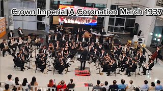 Crown Imperial A Coronation March 1937  University of the Philippines Symphonic Band [upl. by Annairam595]