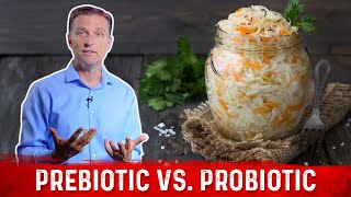 Prebiotics vsProbiotics Difference Between Prebiotics And Probiotics – DrBerg [upl. by Reiner695]