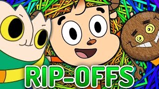 Top 10 WTF Cartoon RipOffs [upl. by Arracat]