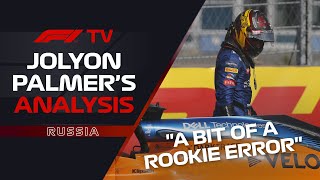 A Closer Look At The Race Start In Sochi  Jolyon Palmer Analysis  2020 Russian Grand Prix [upl. by Gunning698]