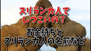 スリランカ人て、しつこいの？お金持ちとスリランカ人の名前の一覧、イケメン彼氏のブログ、カーストについて [upl. by Lawford]