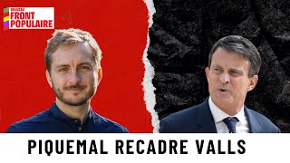 Piquemal recadre Valls [upl. by Chere]