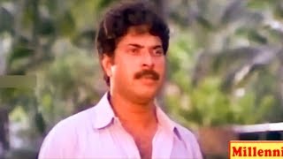 Mammootty Mass Introduction Scenes  Super Hit Malayalam Movie  Abkari Film [upl. by Anyela102]