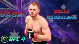 How to Use Jack Della Maddalena Ufc 4 [upl. by Tdnarb555]