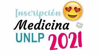 Inscripciones 2021 Medicina Nutrición Enfermería  Facultad de Ciencias Médicas UNLP [upl. by Mij]