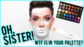 FAN SNAPS ON JAMES CHARLES AFTER MORPHE ARTISTRY PALETTE CAUSES EYE IRRITATION [upl. by Boycie418]