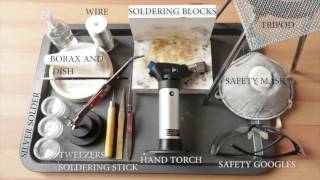 Learn silversmithing BASIC TOOLS Supplies to get started Silversmithing for beginners [upl. by Keldah55]