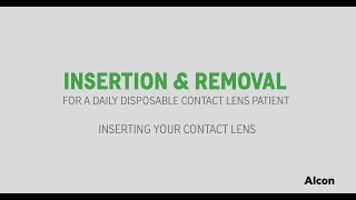 How to easily insert and remove your Alcon DAILIES® contact lenses [upl. by Moersch]