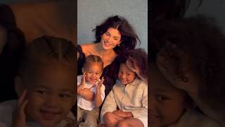 Kylie Jenner with Stormi and Aire for British Vogue [upl. by Onilecram]