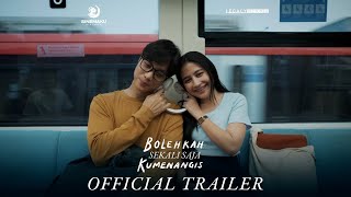 Bolehkah Sekali Saja Kumenangis Official Trailer  17 Oktober di CGV [upl. by Maguire]