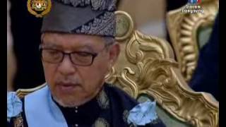 ISTIADAT MELAFAZ SUMPAH amp MENANDATANGANI SURAT SUMPAH JAWATAN DYMM AGONG XV 13 DIS 2016 BHG 1 [upl. by Azilanna]