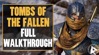 Assassins Creed Valhalla  Tombs of the Fallen Walkthrough Puzzles Artifacts Documents Scenes [upl. by Atilehs]