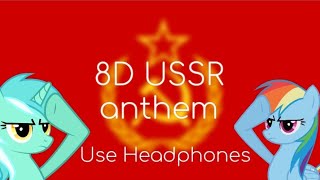 USSR Anthem lyrics 8D Audio [upl. by Rois470]