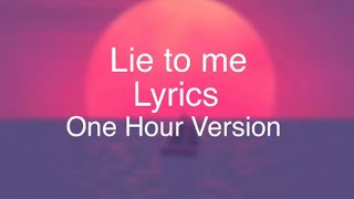 Lie To Me  Tate McRae amp Ali Gate  Lyrics  1 Hour VersionLoop [upl. by Rednirah398]