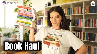 Book Haul 33 📚 10 carti noi de la Bookzone [upl. by Gomez]