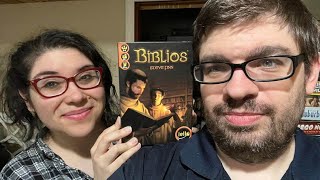 DGA Plays Board Games Biblios [upl. by Essilec]