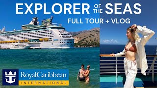 royal Caribbean cruise vlog  explorer of the seas full ship tour [upl. by Essila]