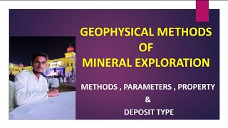 Geophysical Methods of exploration [upl. by Koran747]