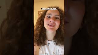 I have curly hair… curly hair problems funny relatable 2024 cut girl [upl. by Jarrell935]