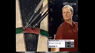 Dave Askew vs Roland Scholten PDC World Darts Championship 2002  Last 16  Part 2 [upl. by Orly]