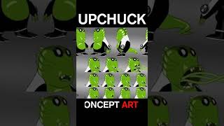 Upchuck Concept Art create 2 different Alien in Ben 10 [upl. by Hanae550]