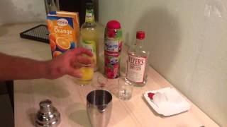 Faire un cocktail Gin and Sin  Recette cocktail Gin and Sin [upl. by Attenauqa]