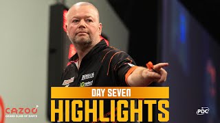 AN UNFORGETTABLE NIGHT  Day Seven Highlights  2022 Cazoo Grand Slam of Darts [upl. by Nilya]