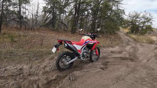 CRF300L Stock vs Ktech suspension  A worst case scenario shootout [upl. by Sheng]