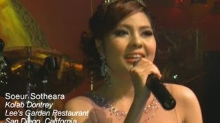 Soeur Sotheara singing Saravan Sliek Kjol on her 2012 USA Concert Tour in San Diego CA [upl. by Osy444]