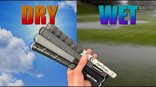 The Grips I Will NEVER Use WET vs Dry Grip Test [upl. by Redleh656]