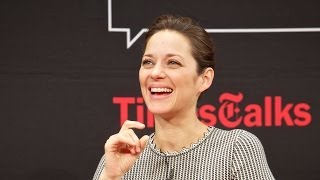 Marion Cotillard  Interview  TimesTalks [upl. by Aivle]