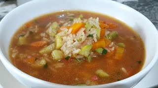 soupe aux legumes شوربة الخضار [upl. by Carilyn]