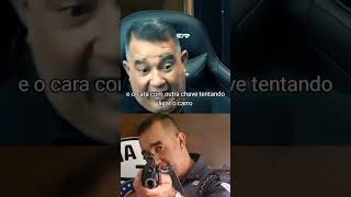 Sargento castro  caráter geral abastecendo podcast policia viralvideo [upl. by Strohben]