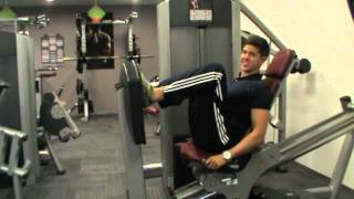 How To Leg Press Life Fitness Machine [upl. by Aicelef270]