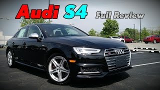 2018 Audi S4 30T Sedan Full Review  Prestige amp Premium Plus [upl. by Benildis]