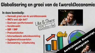 Wat is het centrumperiferie model  Examentraining thema Wereld  HAVO amp VWO [upl. by Arded]