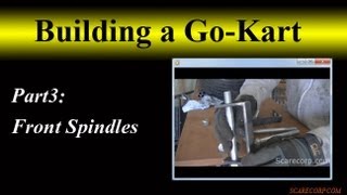 GoKart Spindles  How To [upl. by Korb781]