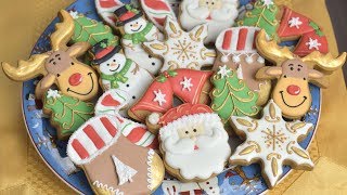 Easy Cookie Decorating Ideas for Beginners Royal Icing Compilation [upl. by Aicnorev]