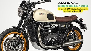 Cromwell 1200 Similar Performance and Style to Bonneville  2023 Brixton Cromwell 1200 [upl. by Aeneus875]