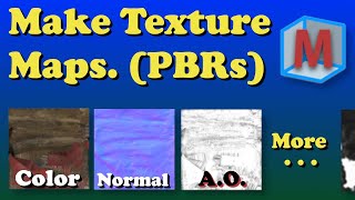 Create Texture Maps Generate PBRs with Materialize [upl. by Jonme251]