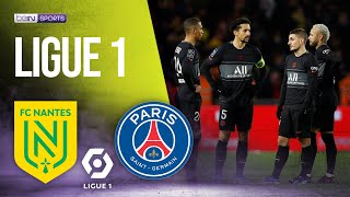 FC Nantes vs PSG  LIGUE 1 HIGHLIGHTS  02192022  beIN SPORTS USA [upl. by Nylitak2]