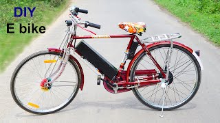 DIY High Speed Electric Bike with EBike Conversion Kit at Low Cost [upl. by Dalila223]