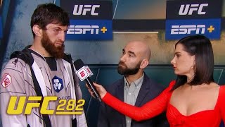 Magomed Ankalaev calls out judges after split draw vs Jan Blachowicz at UFC 282  ESPN MMA [upl. by Laiceps233]