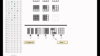 Mensa IQ test walktrough [upl. by Ecirtemed25]