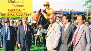 Ministerial with Jimmy Fortune up The Indian Turf Invitation Cup 1997 [upl. by Yemac]