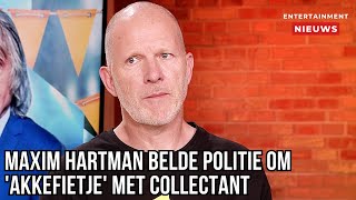 Maxim Hartman belt politie na akkefietje met collectant [upl. by Laktasic527]